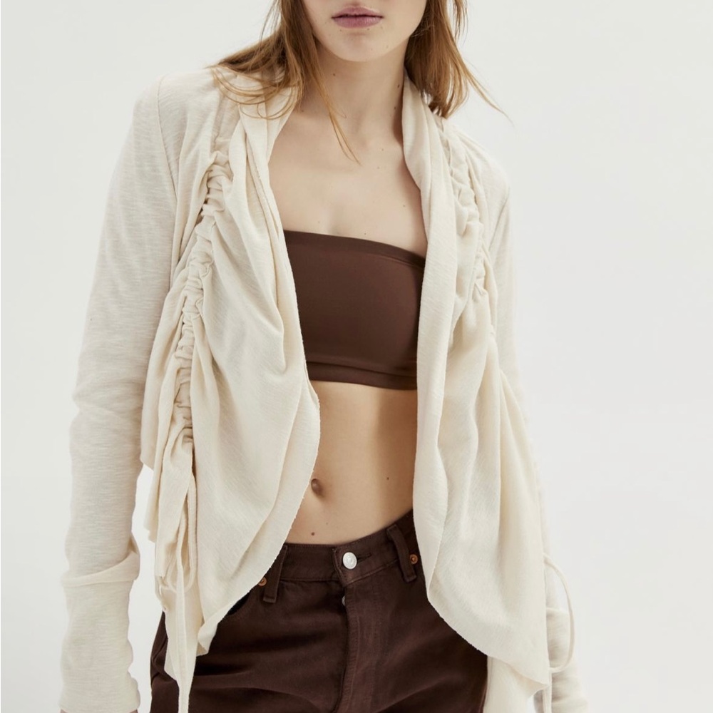 URBAN OUTFITTERS Zander Cinched Open Front Cardigan🥼
